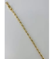 Zirkon Taşlı Pirinç Bileklikler 17+2 Cm - Kbl0381
