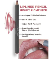 Uzun Süre Kalıcı Dağılma Yapmayan Nemlendirici Dudak Kalemi - Lipliner Pencil 07 Spicy Rose