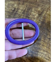 6X4 CM MOR KEMER TOKASI ÇANTA AKSESUARI