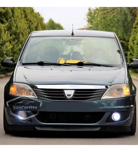 Dacia Logan 2009-2020 Uyumlu Üniversal Astra H lip Esnek Ön Lip 2 Parça Tampon Altı Dil Karlık Ön Ek