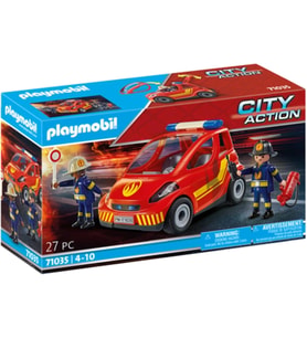 Playmobil 71035 Şehir Aksiyonu Yangın Kurtarma Acil Müdahale Aracı