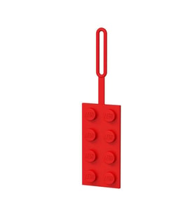 LEGO Gear 5005542 2x4 Red Luggage Tag
