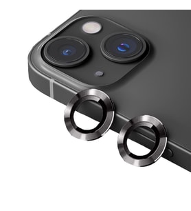 BİNANO METAL RİNG IPHONE 14/14 PLUS GRİ KAMERA KOR