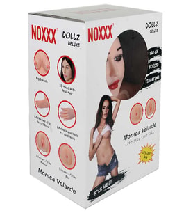 NOXXX Monica Velarde Realistik 3 İşlevli Bebek