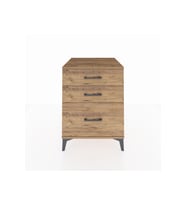 Kronos Komodin 3 Çekmeceli 60x59x80 Çam-Çam