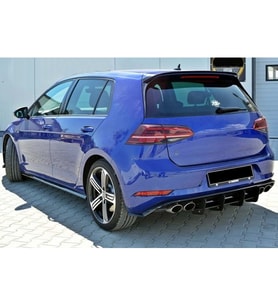 Vw Golf 7,5 R Tampon Flap Flaplar Splitter Bıçak 2017-2019