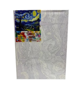 MİART MSB30420 30X40 SAYILARLA BOYAMA TUVAL - YILDIZLI GECE