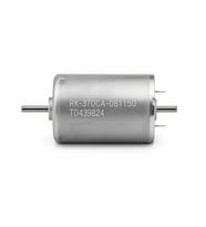 RK-370CA DC Motor Dual Çift Milli DC 24V 3500 Rpm RC Uçak RC Bot Oyuncak Araba DIY