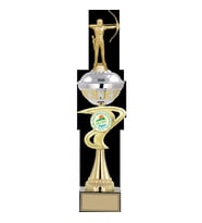 ODAK KUPA - Figürlü Kupalar - Okçu Figürlü Kupalar FG-065 A - 50 cm