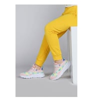 Jump 30034 Çok Renkli Kız Çocuk Sneaker Günlük Spor Ayakkabı PUDRA