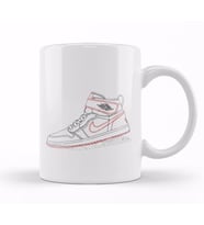 Nike Air Jordan 1 Kupa Bardak Porselen