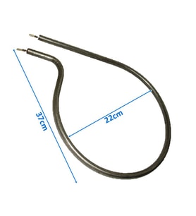 Ampul Tipi Fırın Boru Rezistansı 650Watt (Metal)