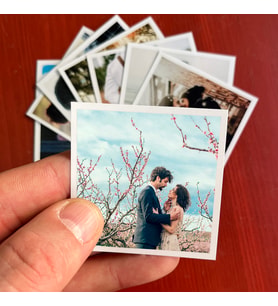 20 adet Karekart 5x5 Fotoğraf Baskısı-Telefon Arkası kullanıma da Uygun (Orijinal Solmaz FUJiFİLM Baskı)