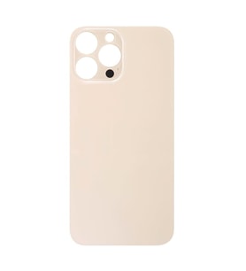 Apple iPhone 13 Pro Max Arka Pil Batarya Kapağı - LENS HARİÇ (Altın)