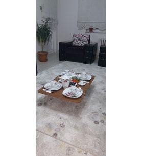 aldagelsin Yeni Model Dekoratif Dikdörtgen Yer Sofrası (70*120)
