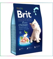Brit Premium Kitten Tavuk ve Somonlu Yavru Kedi Maması 8 kg