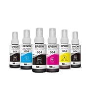 Epson 664 L3070 Uyumlu +2 Siyah Hediyeli Mürekkep Seti