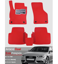 AUDİ A4 SEDAN (2008-2015) Uyumlu EVA Paspas Tam Set–Araca Özel,Su Geçirmez,Kolay Montaj