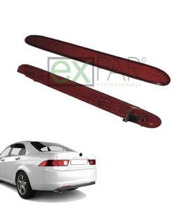 HONDA ACCORD SOL ARKA TAMPON REFLEKTÖRÜ 2003 - 2005 ACCORD SOL ARKA KEDİ GÖZÜ