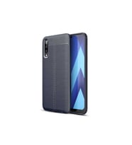 Samsung Galaxy M30 Uyumlu Kılıf Zore Niss Silikon Kapak (Lacivert)