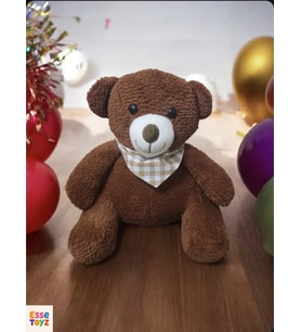 25 cm Kahverengi Peluş Ayıcık – Yumuşak Dokulu, Sevimli ve Hediyelik