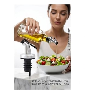 Mey İthalat® Damlatmaz Yağdanlık Tıpası - Yağ Şişe Tıpası 722419