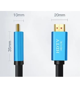 5 METRE GÖRÜNTÜ AKTARIMI İÇİN HDMI TO HDMI VİDEO KABLOSU RİGHTCABLE JWD-02
