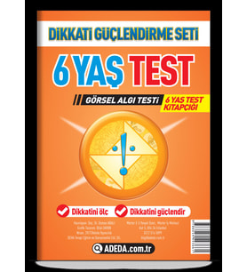 Adeda Yayınları Dikkati Güçlendirme Seti 6 Yaş Yaprak Test