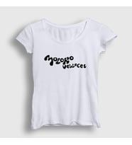 Presmono Kadın Beyaz Moloko Vellocet Film Otomatik Portakal A Clockwork Orange T-Shirt 242661tt (Beyaz)