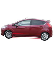 Ford Fiesta Sport Marşpiyel Seti Mat Siyah Plastik 2008 2009 2010 2011 2012 2013 2014 2015 2016 2017
