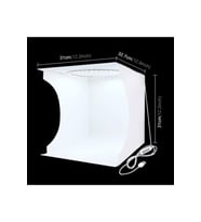Unico Puluz Pu5030 Mini Stüdyo 30x30cm Led Işıklı Ürün Çekim Çadırı Softbox