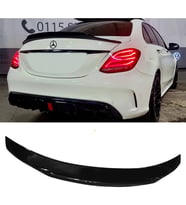 Mercedes C W205 (1419) PSM Bagaj Üstü Spoiler Parlak Siyah Spoyler Plastik İthal 2014-2019