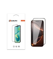 Apple iPhone 16 Pro Davin 5D Cam Ekran Koruyucu (Siyah)