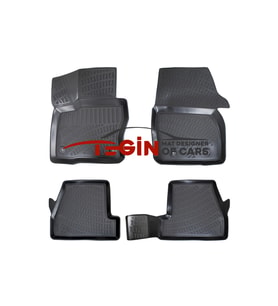 Focus 3 2011 3D Havuzlu Paspas Siyah (Karışık)