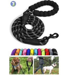 Köpekler Için Gezdirme Tasması Kayışı Reflektörlü 130 Cm Kayış Orta Ve Büyük Boy Köpekler