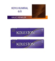 2 Adet Single Tüp Boya Saç Boyası Koyu Kumral 6/0