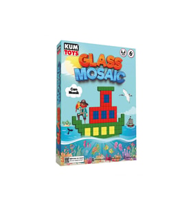 GLASS MOSAİC CAM MOZAİK 19x25 CM 6+ YAŞ
