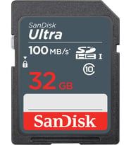 SanDisk Ultra SDHC Memory Card 32GB