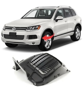 Vw Touareg Sol Ön Çamurluk Davlumbazı Küçük 2011-2018 7P6805911D