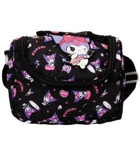 Kuromi Desenli Siyah Beslenme Çantası 3354
