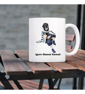 Anime Demon Slayer  Iguro Obanai Kawaii Tasarımlı Kupa Bardak