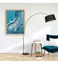 TUVAL ÜZERİNE AKRİLİK MODERN TABLO