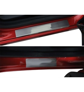 Renault Captur Uyumlu Kapı Eşiği 4 Parça Krom (Yazısız) 2013 Ve Sonrası
