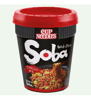 Soba Chili Biber soslu Noodles Vegan 92 gr