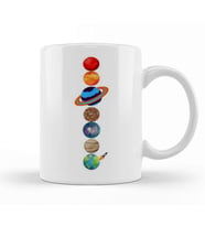Planets Colour Kupa Bardak Porselen