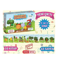 Gizemli Bahçe 2. Ve 3. Sınıf Hikaye Kitabı Seti 10 Kitap Maceracı İşaretler