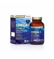 Nutraxin Omega3+CoQ-10 60 Yumuşak Kapsül