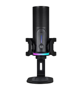 Streamplify MIC PRO Omni directional, Cardioid, Bidirectional RGB Siyah Yayıncı Mikrofonu