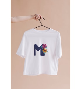 Baş Harf Tasarımlı Tişört Kişiye Özel ( Unisex - Büyük - Çocuk )