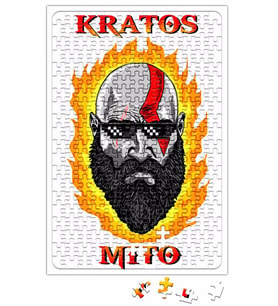 Kratos Mito Puzzle 240 Parça Yapboz